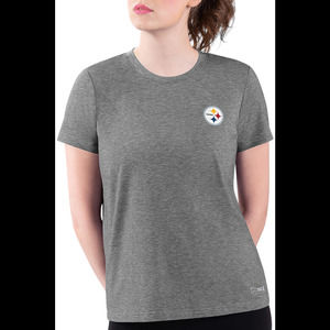 MSX by Michael Strahan for NFL Women's Mesh T-Shirt Steelers - Regular
